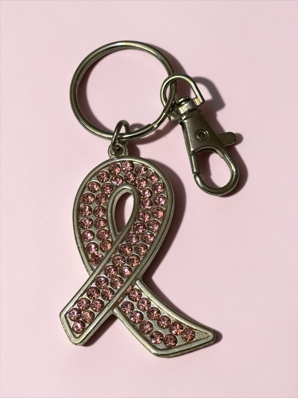 Breast Cancer Awareness Month Keychain